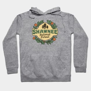 Retro Shawnee National Forest Hoodie